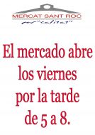 Abrimos los viernes por tarde