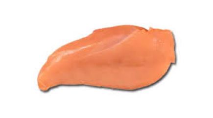 Pechuga de gallina roja con hueso
