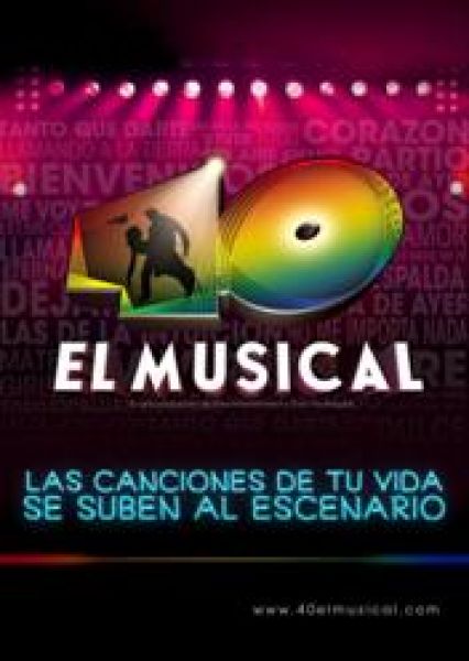 Ganadora de las dos entradas para ver 40 EL MUSICAL