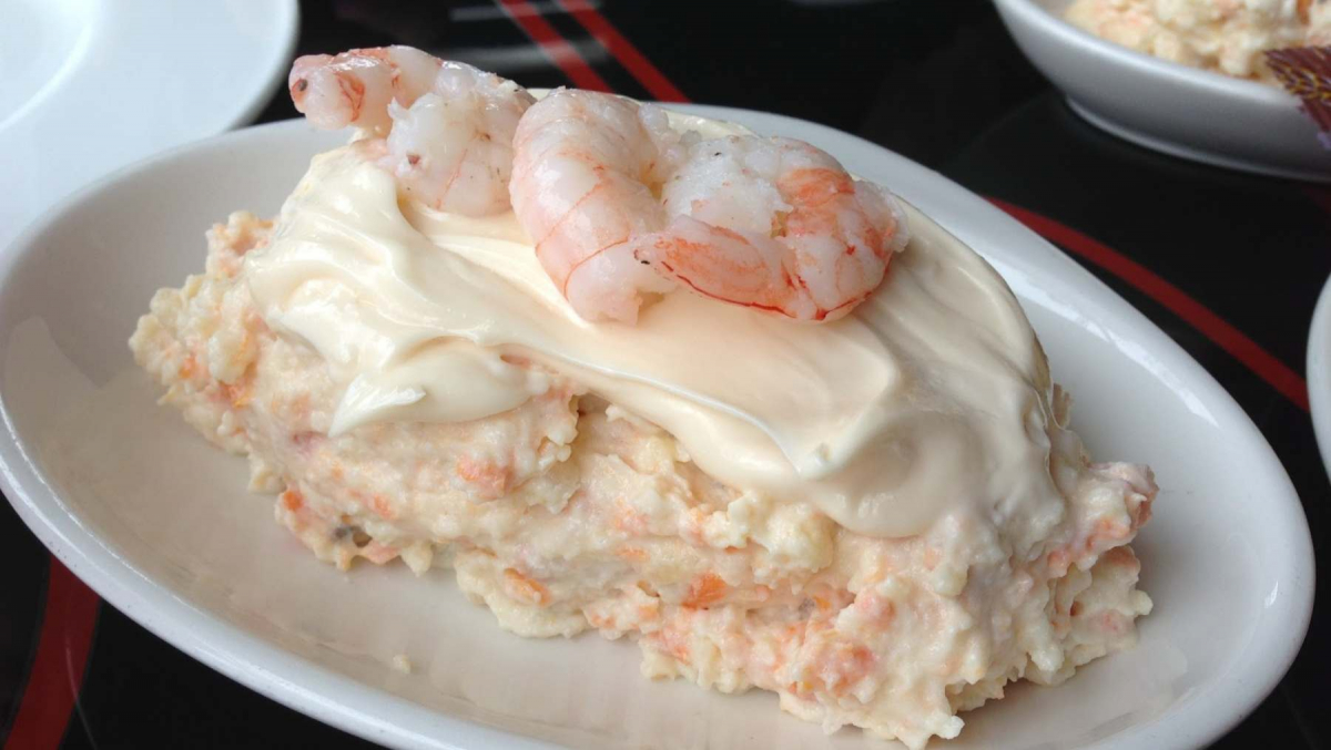 Ensaladilla de gambas