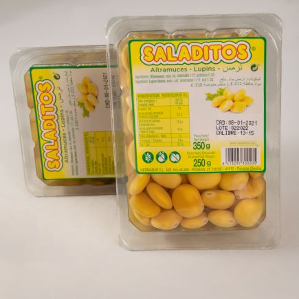 Altramuces en remojo tarrina (250 g)