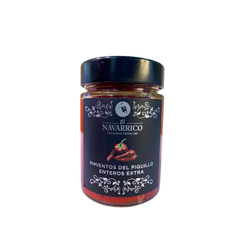 PIMIENTO PIQUILLO ENTERO EXTRA EL NAVARRICO T.CRISTAL 314 ML